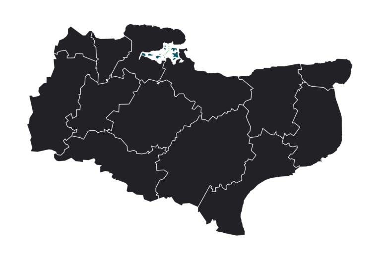 map of kent